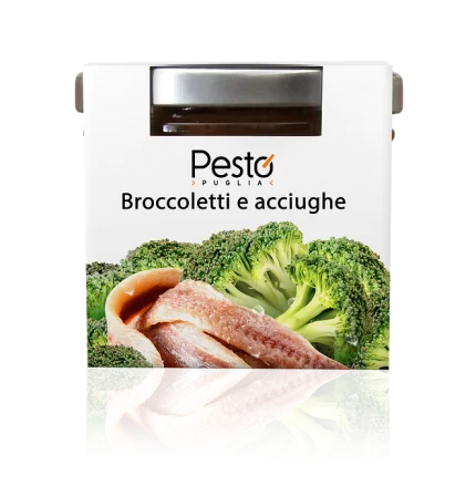 pesto broccoletti e acciughe
