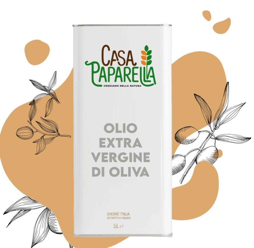 Olio extravergine di oliva in latta 5L