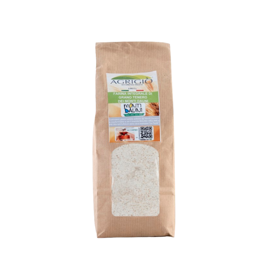 integrale piccole Farina Integrale di Grano Tenero agrigiò