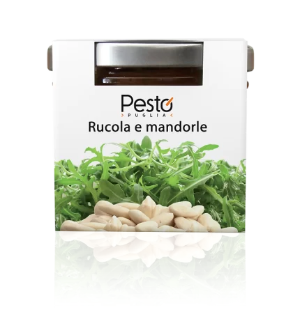 pesto pugliese rucola e mandorle