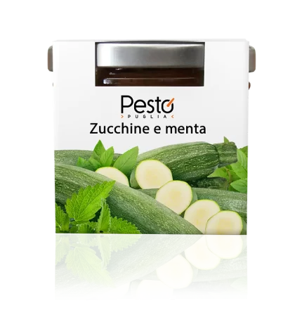 pesto pugliese zucchine e menta