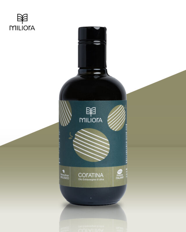 olio coratina monocultivar extravergine di oliva