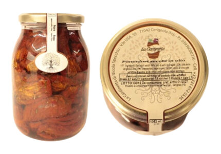 pomodori secchi in olio la cantinetta