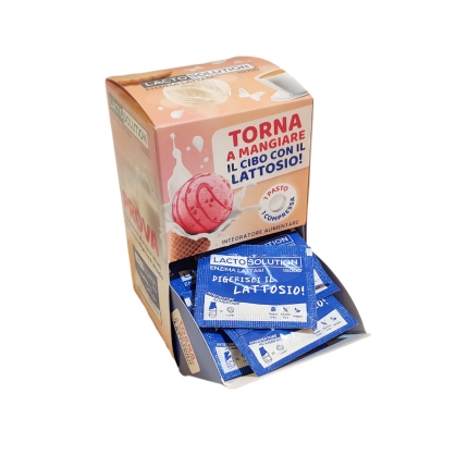 Lactosolution 15000 FCC 50 bustine monodose con dispenser