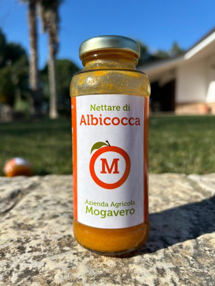Nettare di albicocca Biologico 220ml azienda agricola mogavero