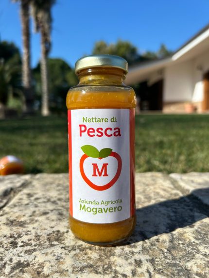 nettare di pesca biologico 220ml azienda agricola mogavero