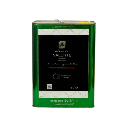 olio coratina latta 10lt olearia valente