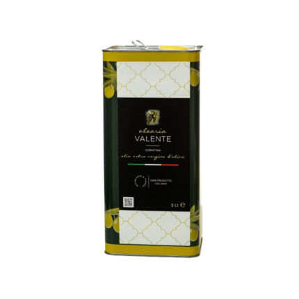 olio coratina latta 5lt olearia valente