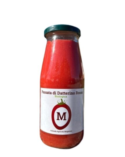 passata di datterino rosso biologico azienda agricola mogavero