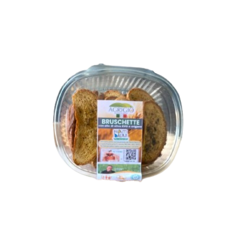 bruschette condite olio evo e origano