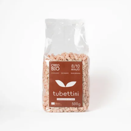 pasta tubettini saragolla lucana biologica creobio 500g