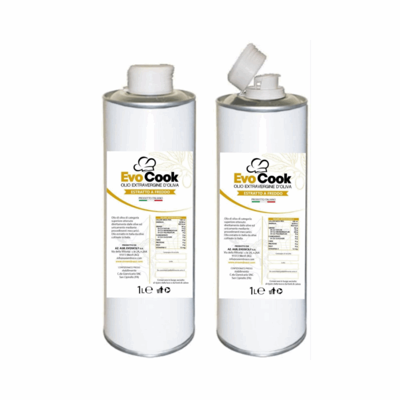 Olio evocook latta 1lt