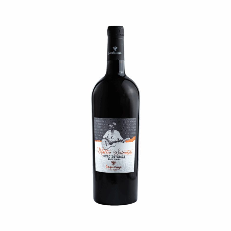 matteo salvatore vino nero di troia barricato
