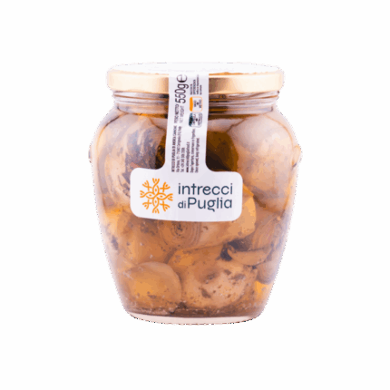 Carciofi grigliati in olio 550G intrecci di puglia