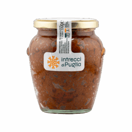 crema di pomodori secchi intrecci di puglia 550g