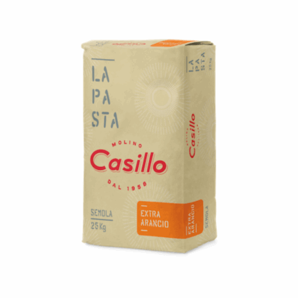 Semola Extra Arancio di Grano Duro 25 kg