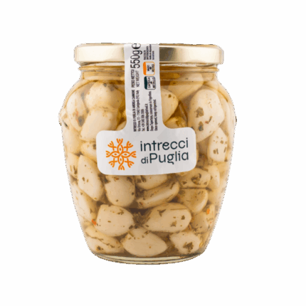 aglio aromatizzato 550g intrecci di puglia