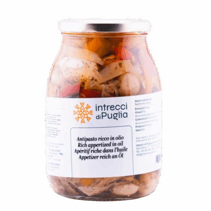 Antipasto ricco 950G intrecci di puglia