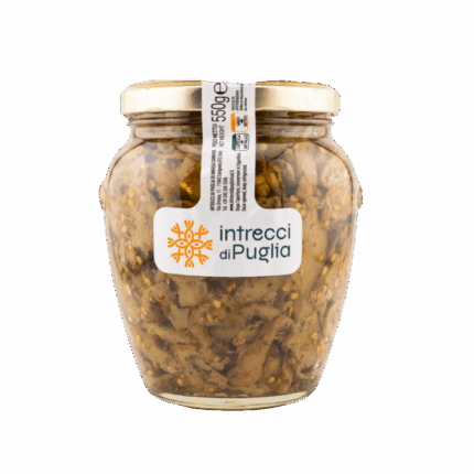 melanzane a filetti intrecci di puglia 550g