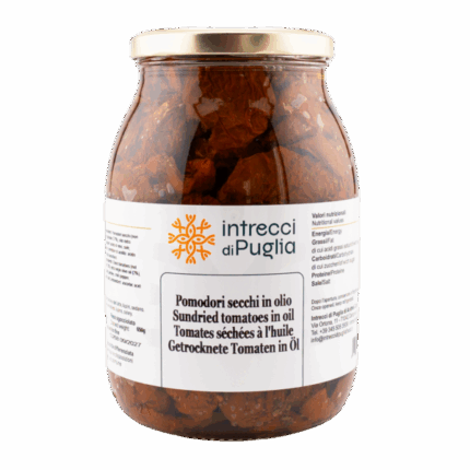 Pomoodori secchi 950G intrecci di puglia