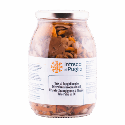 Tris di funghi 950G intrecci di puglia