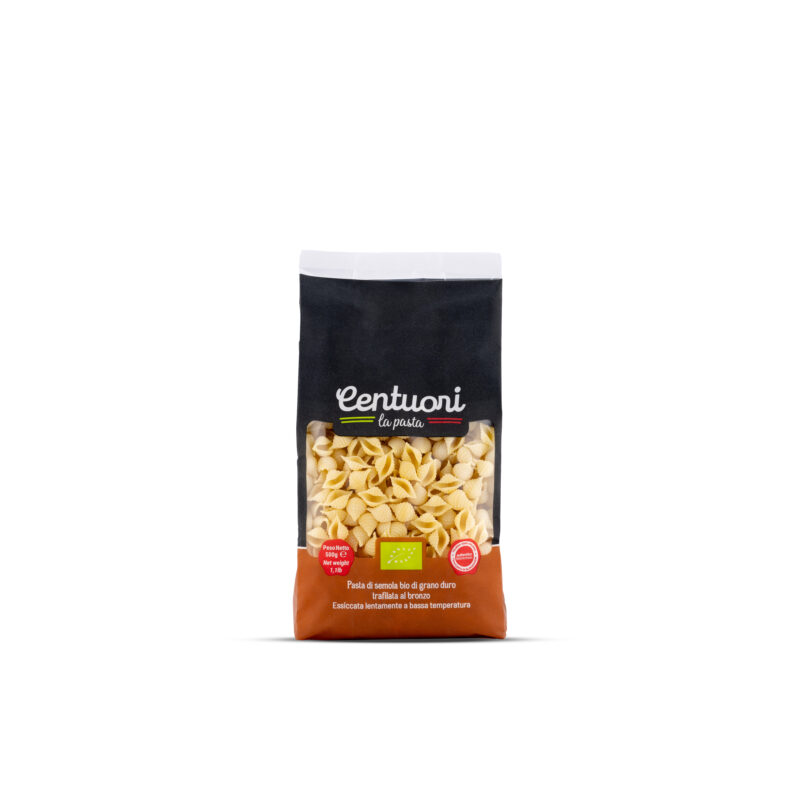 Conchiglie rigate bio pasticificio centuori