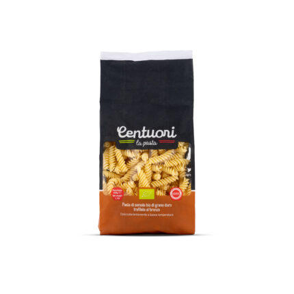 Pasta di semola Bio di grano duro trafilata al bronzo fusilli pastificio centuori