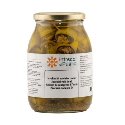 Involtini di Zucchine 950g intrecci di puglia
