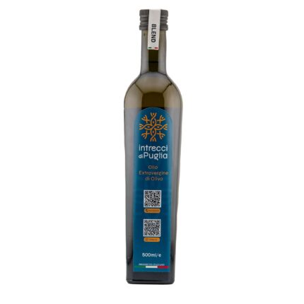 Olio Extravergine di Oliva Blend 500ml intrecci di puglia