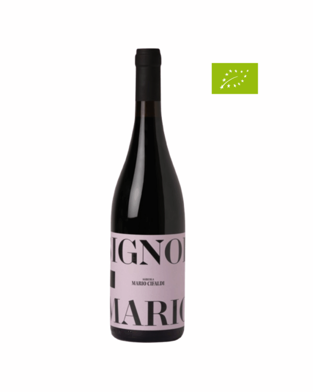 SIGNOR MARIO BIO VINO ROSSO susumaniello CIFALDI