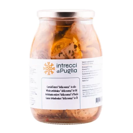 Carciofi interi della nonna 950G intrecci di puglia