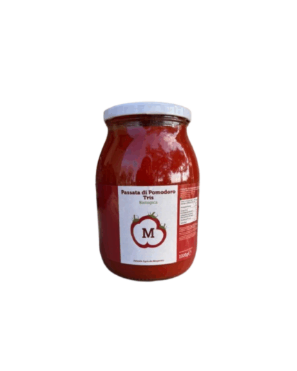 passata di pomodoro tris biologico 1000g mogavero